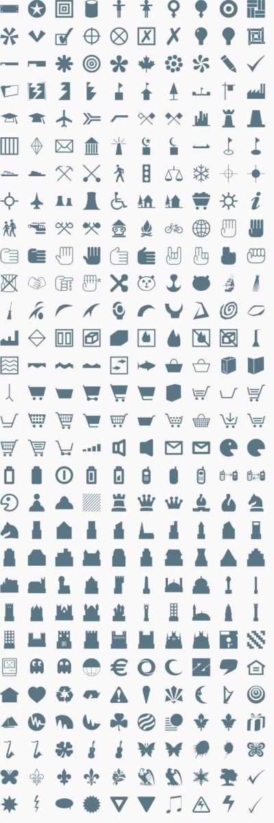 Vector Icons & Signs 1