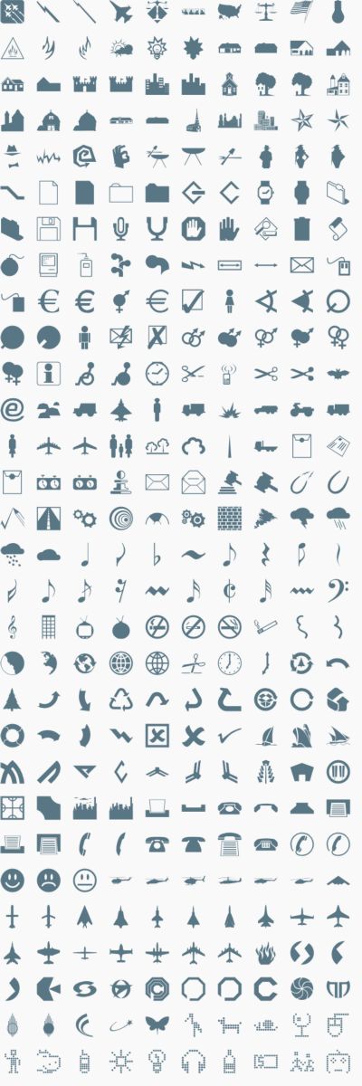 Vector Icons & Signs 4